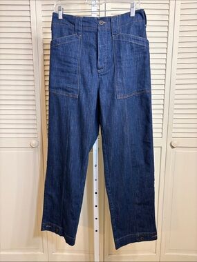 Soeur Women's Straight Leg Dark Blue Denim Jeans Size 4 - 6(FR 36)